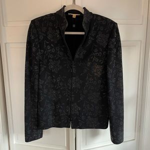 St. John Evening Rhinestone Vintage Skirt Suit